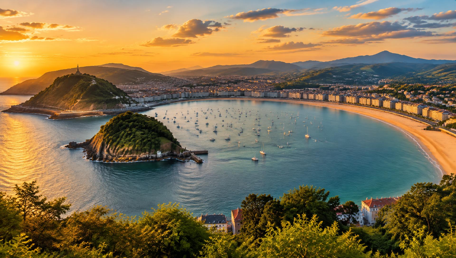 La Concha i San Sebastián